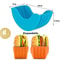 Reusable Silicone Burger Holder Shell 2