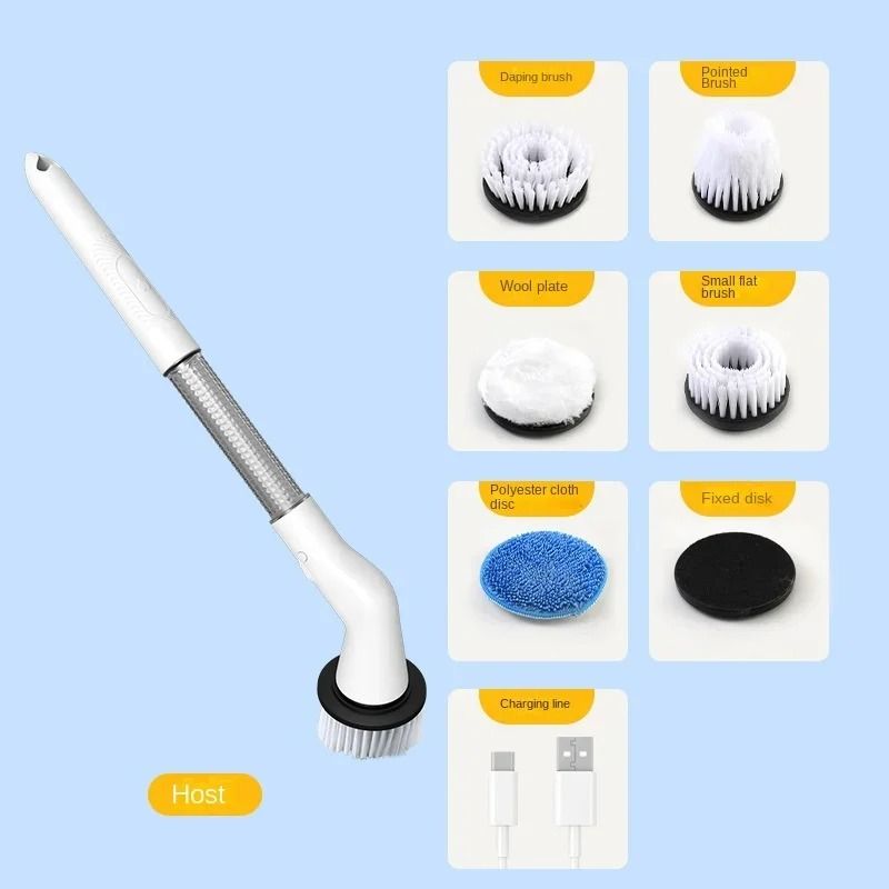 5in1 Multifunctional Electric Power Scrubber 4