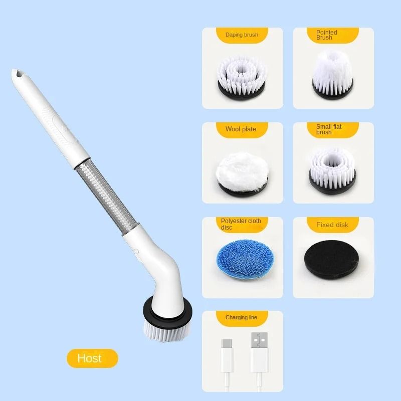 5in1 Multifunctional Electric Power Scrubber 6