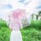Fashionable Transparent Sakura Petal Folding Umbrella 0