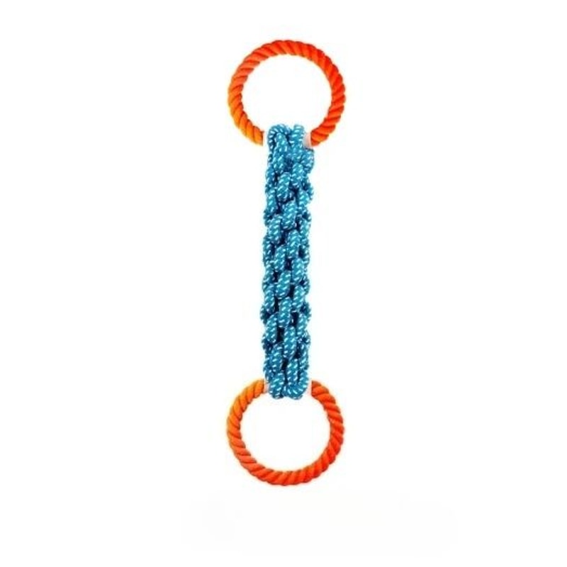 HandWoven MultiKnot Cotton Rope Dog Toy 6