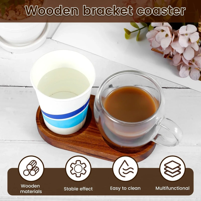 Premium Natural Wood Salt Pepper Mill Tray 3