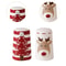 Nordic Style Santa Claus Christmas Salt Pepper Shaker Set 4