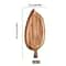 Handcrafted Solid Wood LeafShaped Serving Tray 7