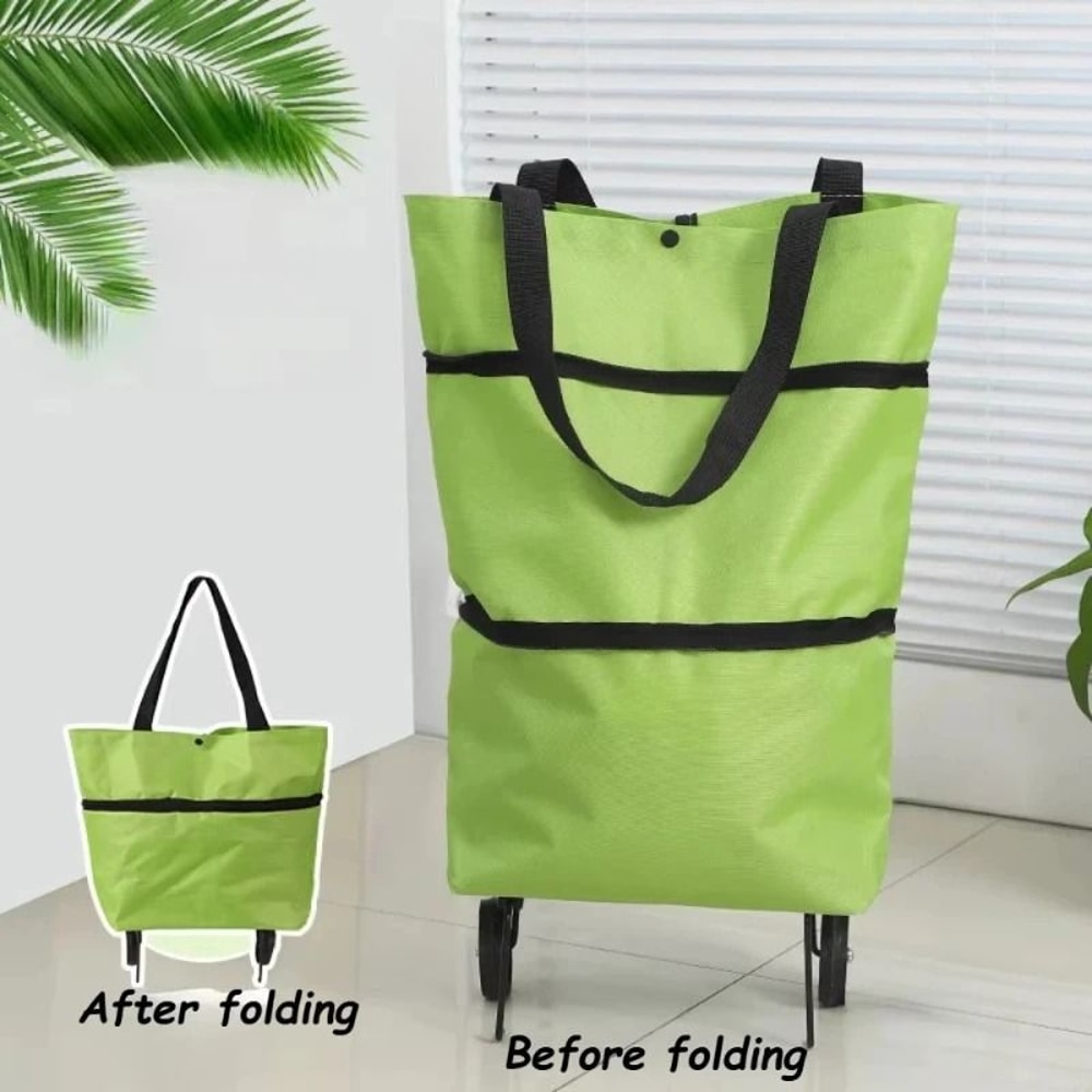 Portable Foldable Utility Shopping Cart 1