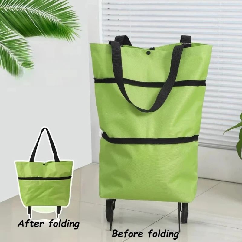 Portable Foldable Utility Shopping Cart 1