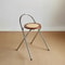 Retro Rattan Foldable Dining Leisure Chair 6
