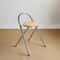 Retro Rattan Foldable Dining Leisure Chair 8