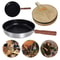 Outdoor Portable Stainless Steel Mini Wok Frying Pan 0