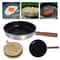 Outdoor Portable Stainless Steel Mini Wok Frying Pan 3