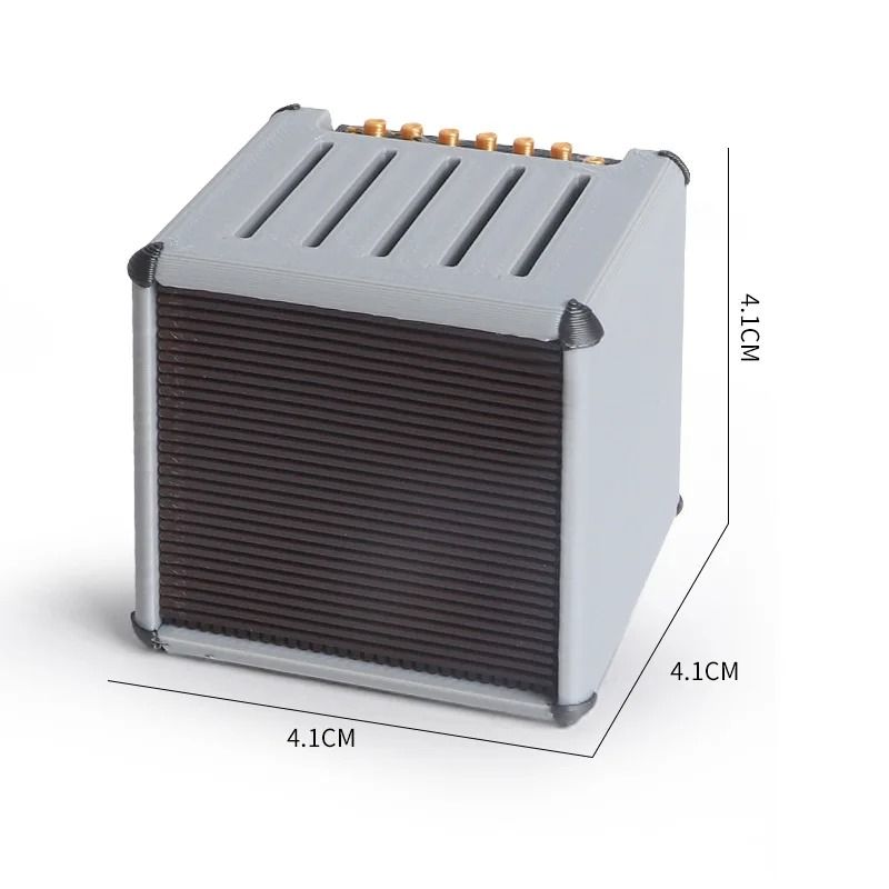 3DPrinted Mini Speaker Guitar Pick Storage Box 5