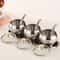 Gold Silver Stainless Steel Luxury Condiment Set 10
