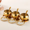 Gold Silver Stainless Steel Luxury Condiment Set 7