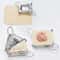 Stainless Steel Heart Square Dumpling Maker Set 4