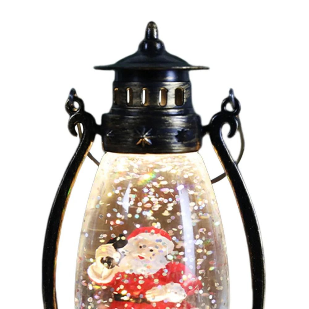 Acrylic Crystal Ball Lantern Holiday Landscape Decor 4