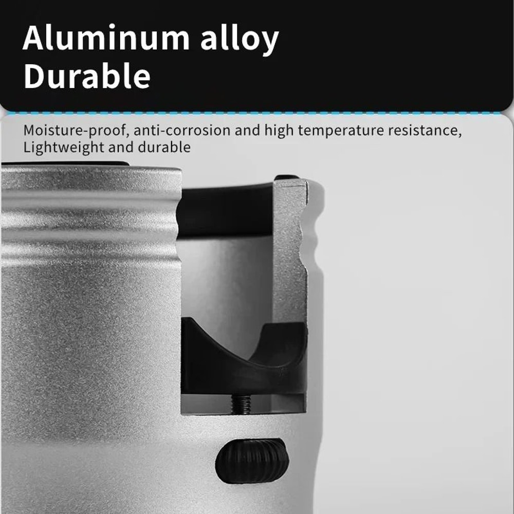 Adjustable Aluminum Espresso Tamper Stand Portafilter Holder 2