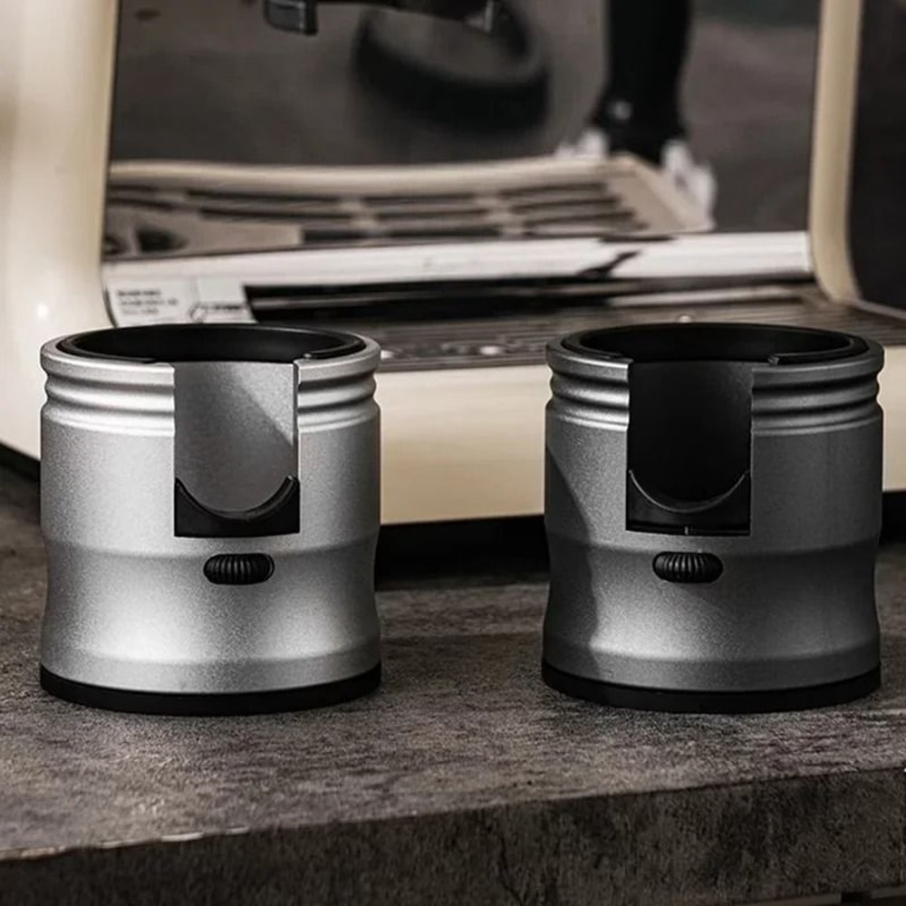 Adjustable Aluminum Espresso Tamper Stand Portafilter Holder 3