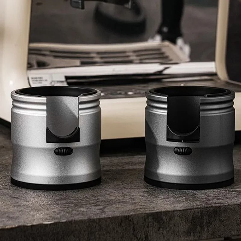 Adjustable Aluminum Espresso Tamper Stand Portafilter Holder 3