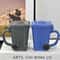 3D Sculpted Trash Can Recycling Bin Mug 4