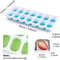 14Grid Square Silicone Ice Cube Tray With Lid 5