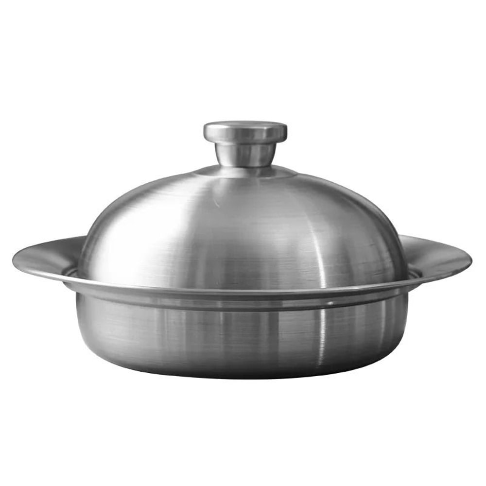 304 Stainless Steel Flying Saucer Steamer Tray 6