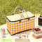 Folding Picnic Basket Outdoor Camping Insulation Bag 6