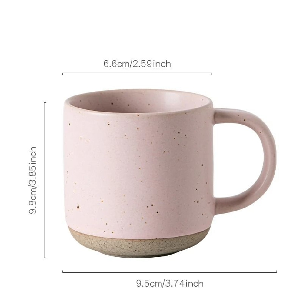 Custom Modern Speckled Ceramic Coffee Mug 8