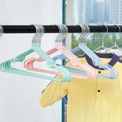 non-slip pvc coated childrens metal hanger