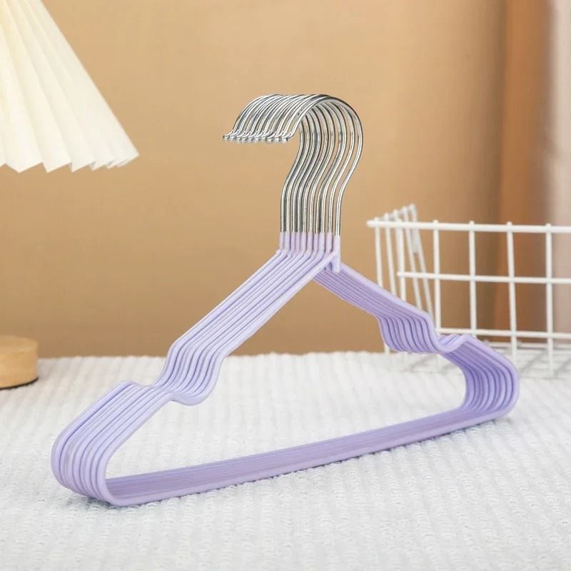 NonSlip PVC Coated Childrens Metal Hanger 10