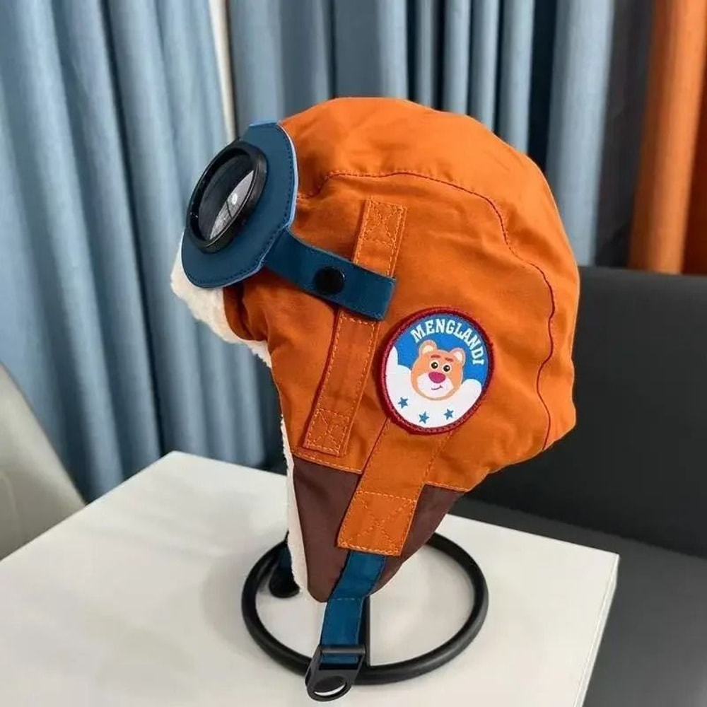 Thermal Pilot Aviator Hat Winter Windproof Lei Feng Cap 9