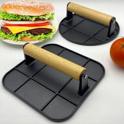 aluminum alloy burger press & non-stick meat tool