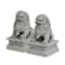 Lucky Wealth Stone Guardian Lion Pair 5
