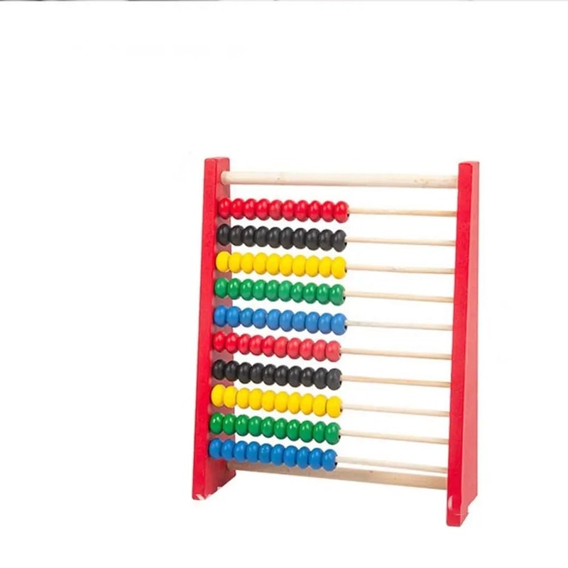 Wooden Montessori Abacus Intelligence Development Toy 2