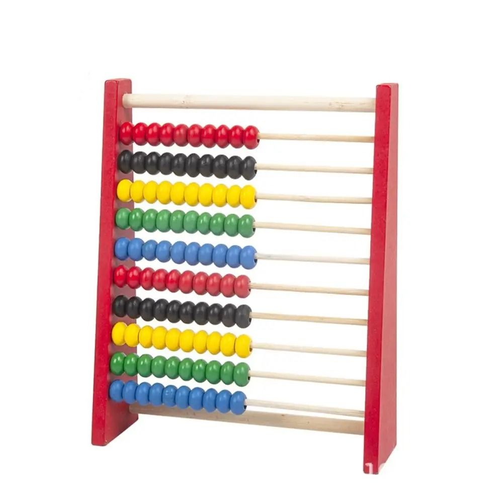 Wooden Montessori Abacus Intelligence Development Toy 8