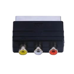 scart male to 3 rca female composite adapter