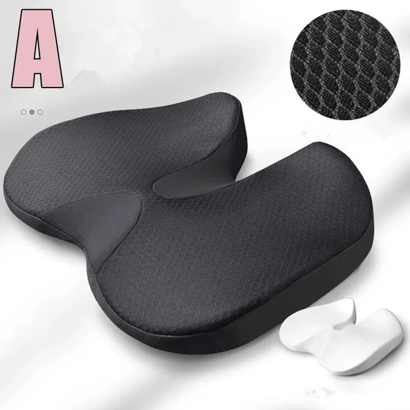 NonSlip Orthopedic Memory Foam Seat Cushion 2
