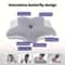 ButterflyShaped Orthopedic Memory Foam Cervical Pillow 2