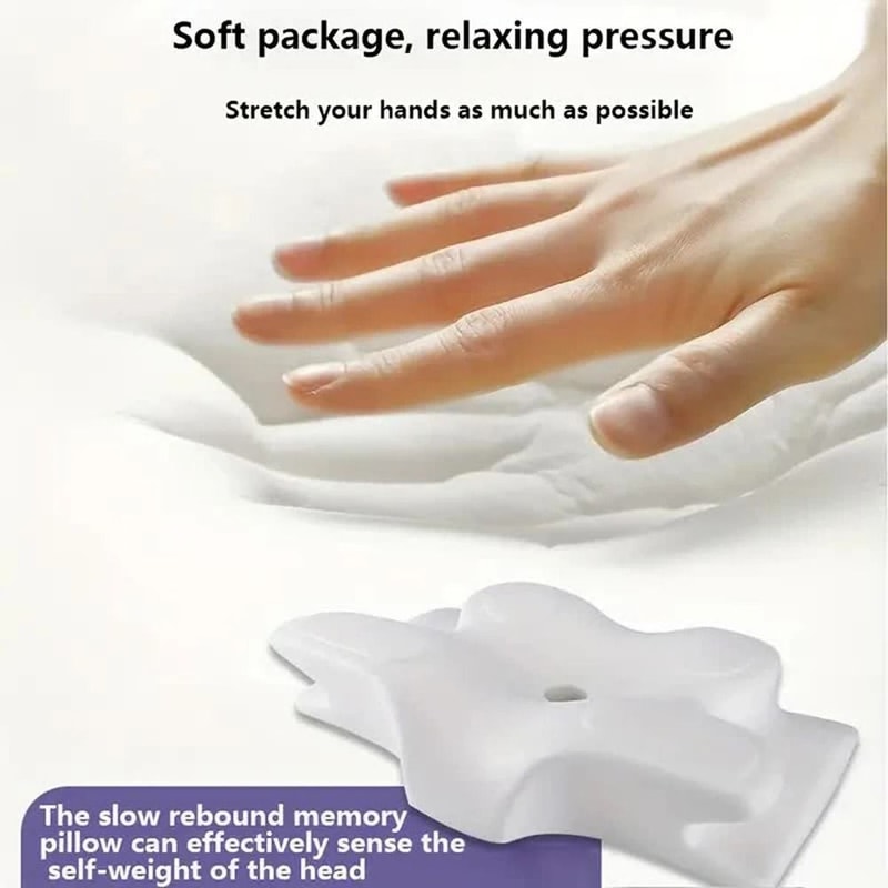 ButterflyShaped Orthopedic Memory Foam Cervical Pillow 3