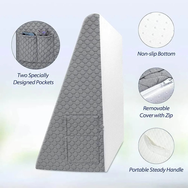 Air Layer Foam Wedge HighElevation Recovery Pillow 1
