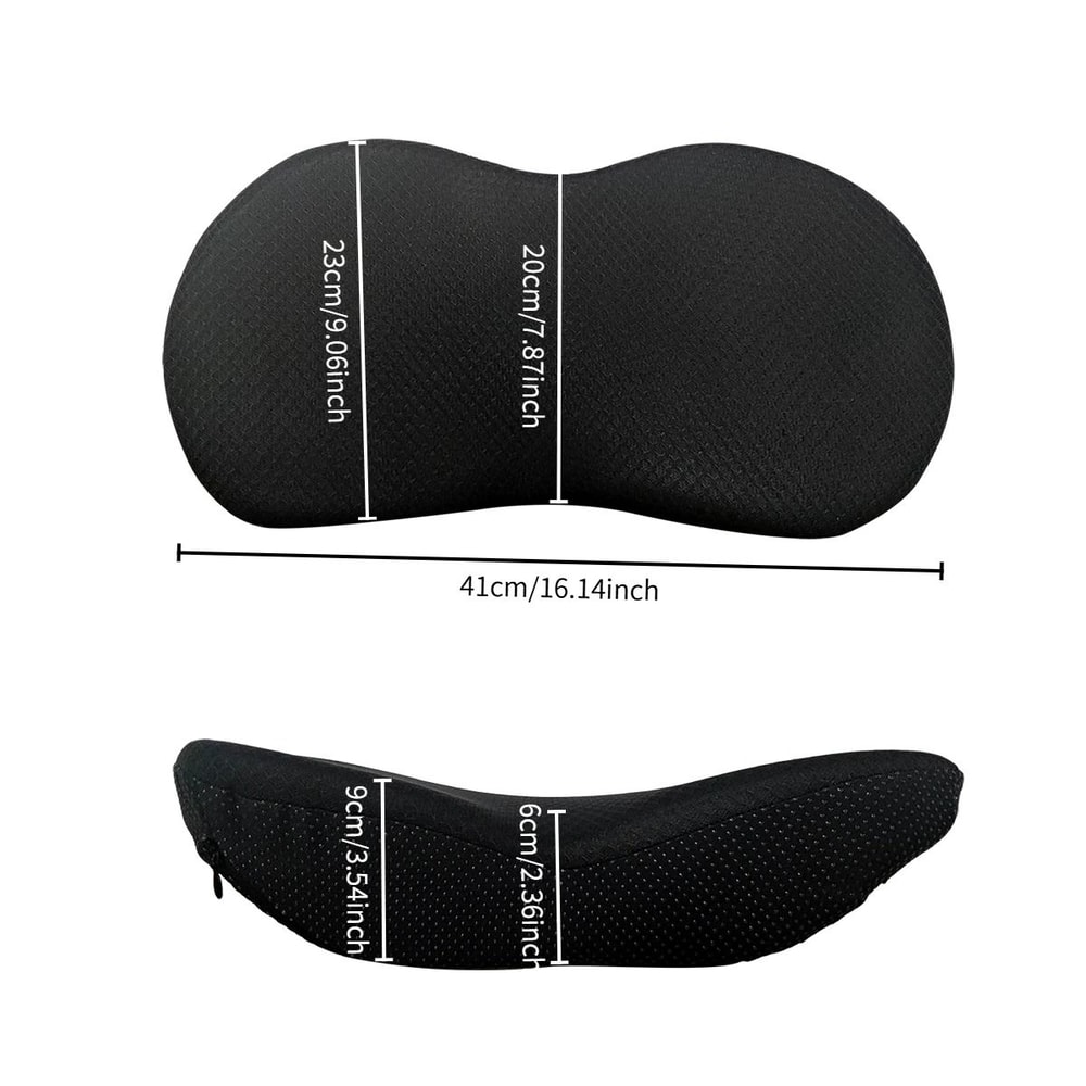 HighVisibility Memory Foam Car Seat Booster Cushion 5