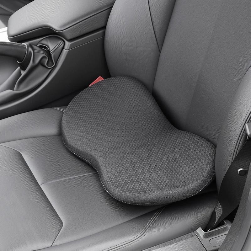 HighVisibility Memory Foam Car Seat Booster Cushion 6