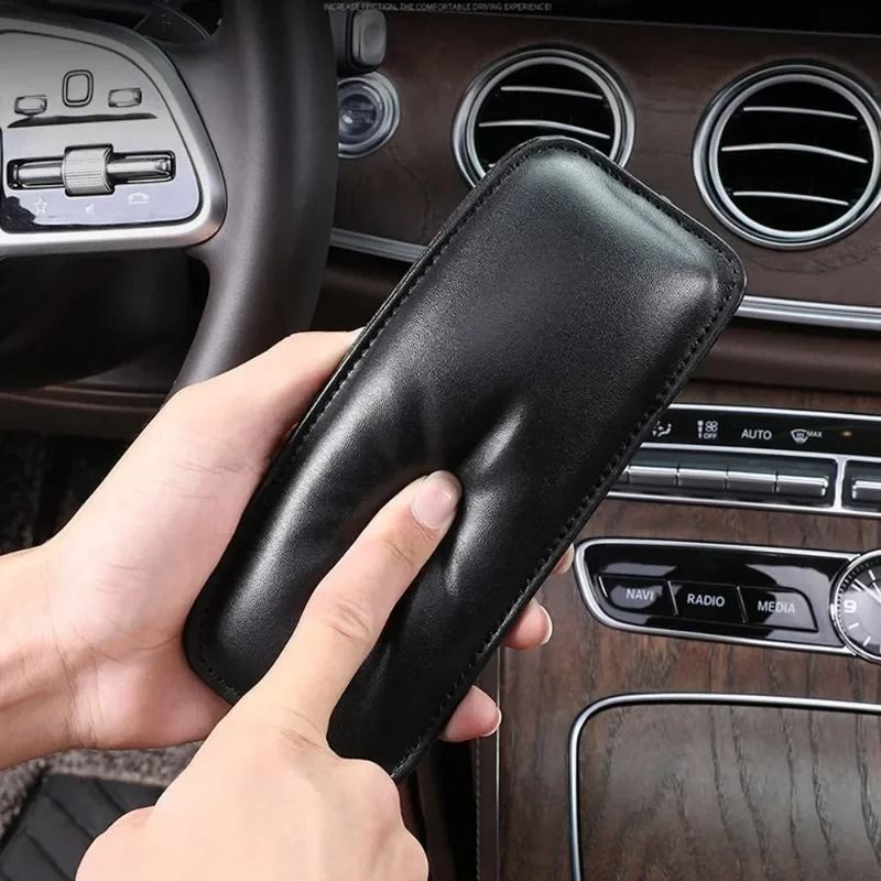 HighPerformance Leather Memory Foam Car Knee Pad 0