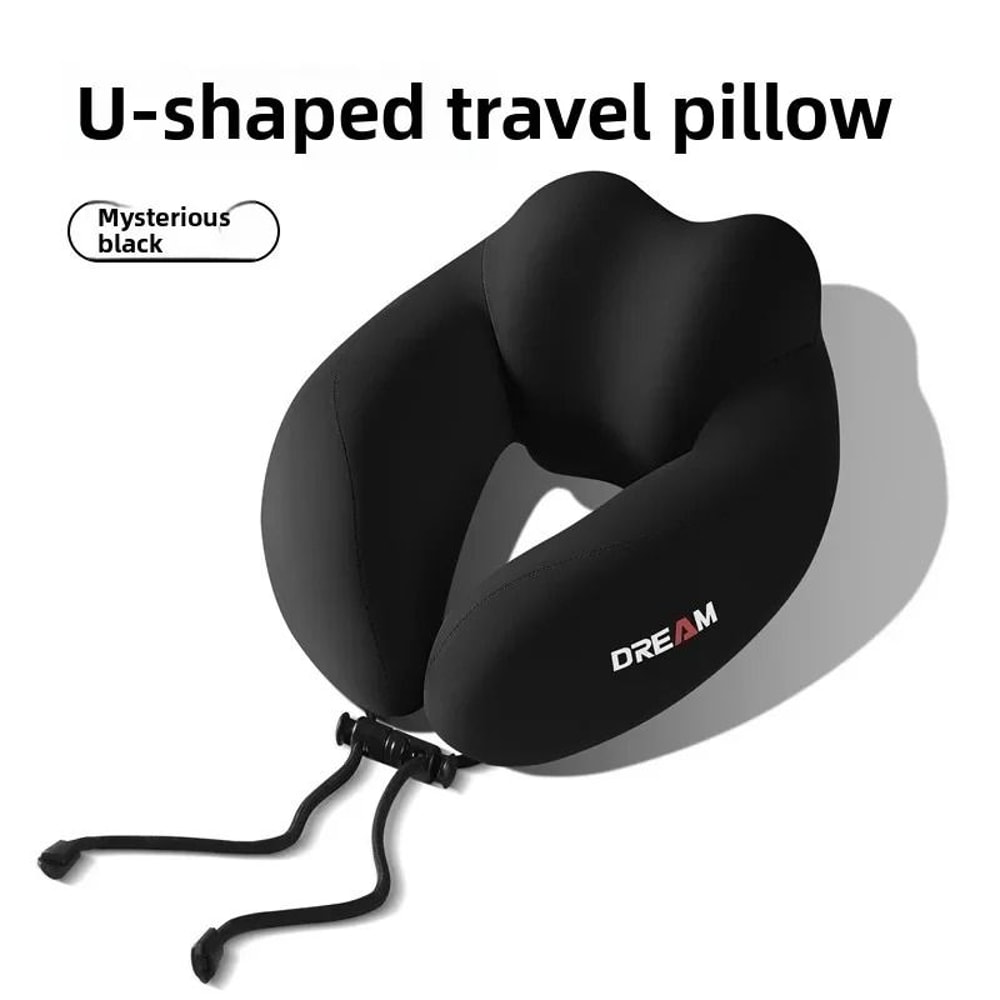 HighDensity Memory Foam UShaped Travel Airplane Pillow 5