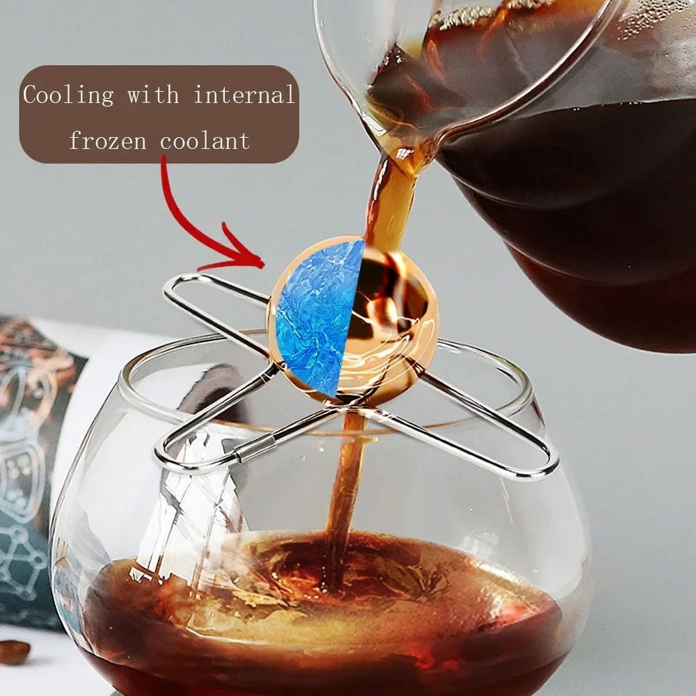 Stainless Steel Espresso Cooling Sphere Flavor Enhancer 2
