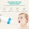 Silicone Squeeze Feeding Bottle With Integrated Supplement Spoon 1