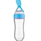 Silicone Squeeze Feeding Bottle With Integrated Supplement Spoon 7