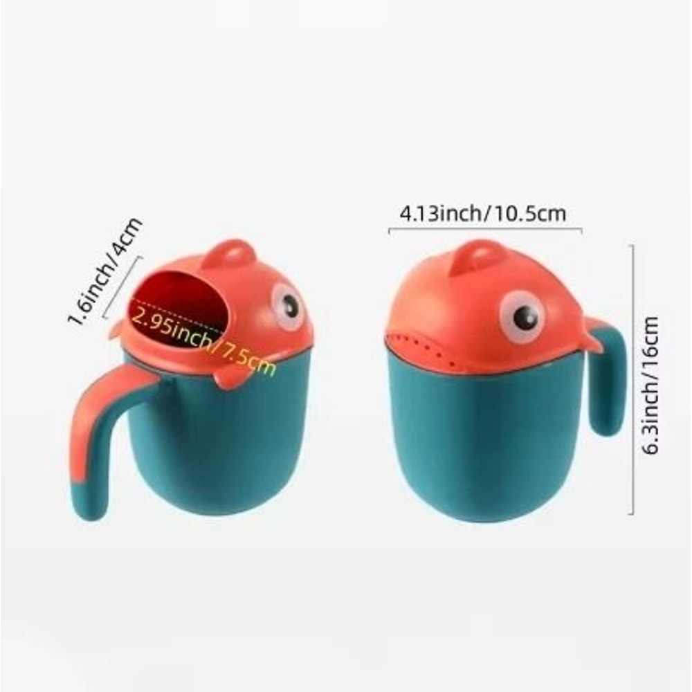 Pediatric SplashProof Cartoon Shampoo Bath Rinse Cup 2