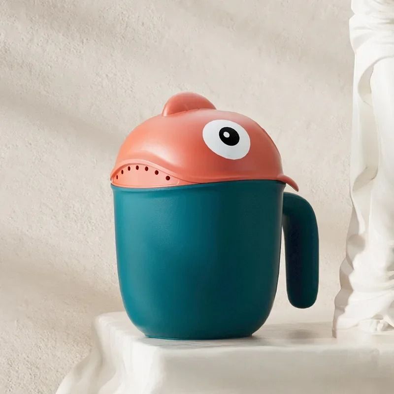 Pediatric SplashProof Cartoon Shampoo Bath Rinse Cup 6
