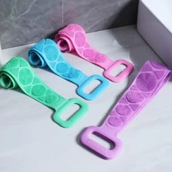 high-torque silicone dual-sided body exfoliator