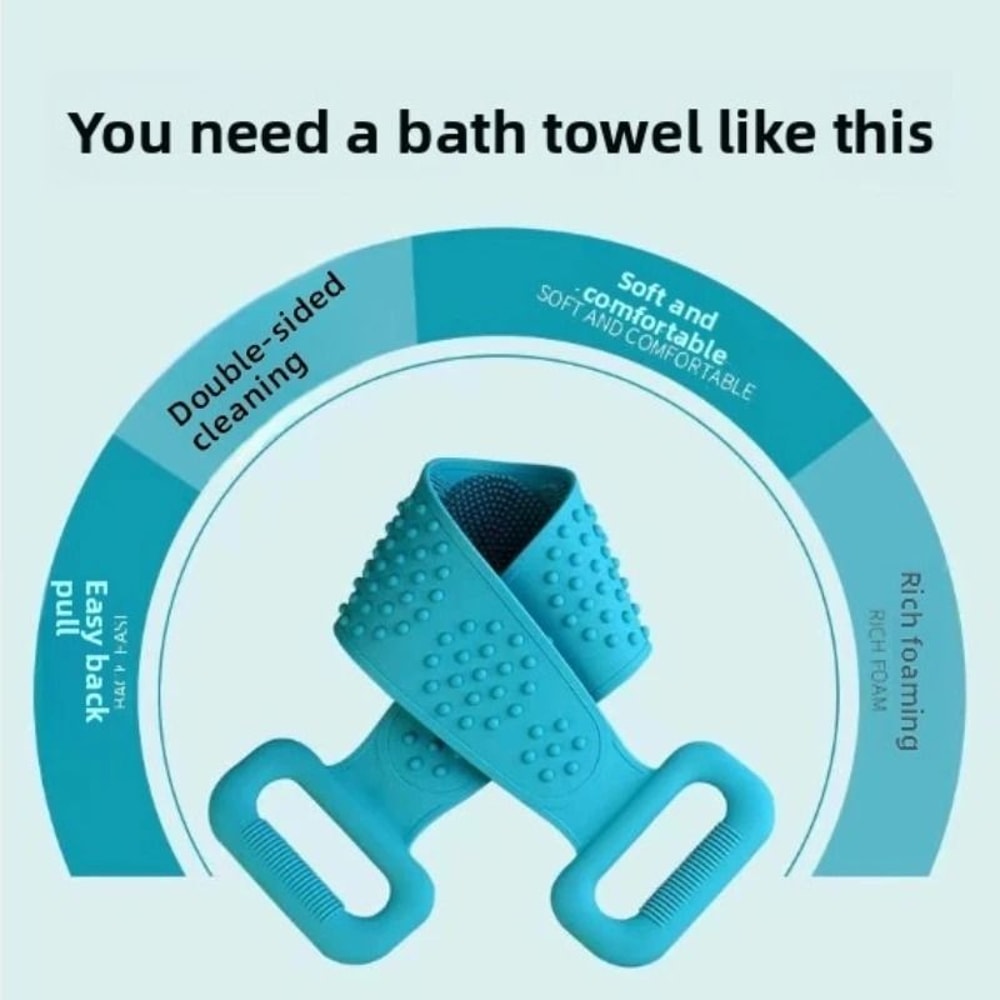 HighTorque Silicone DualSided Body Exfoliator 6